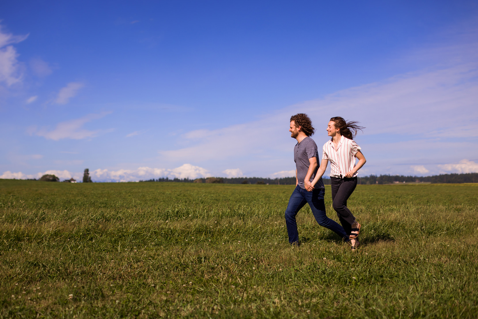 Whidbey Island Engagement Photos